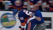 Escalofriantes imágenes de un jugador de hockey al que le cortan el cuello con el patín en pleno partido