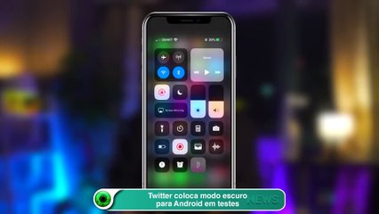 Twitter coloca modo escuro para Android em testes
