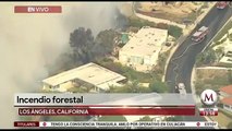 Incendio forestal en Los Ángeles, California