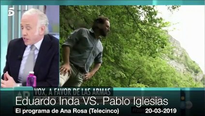 "A Pablo Iglesias le sale todo gratis, ¡el machismo y las salvajadas!"