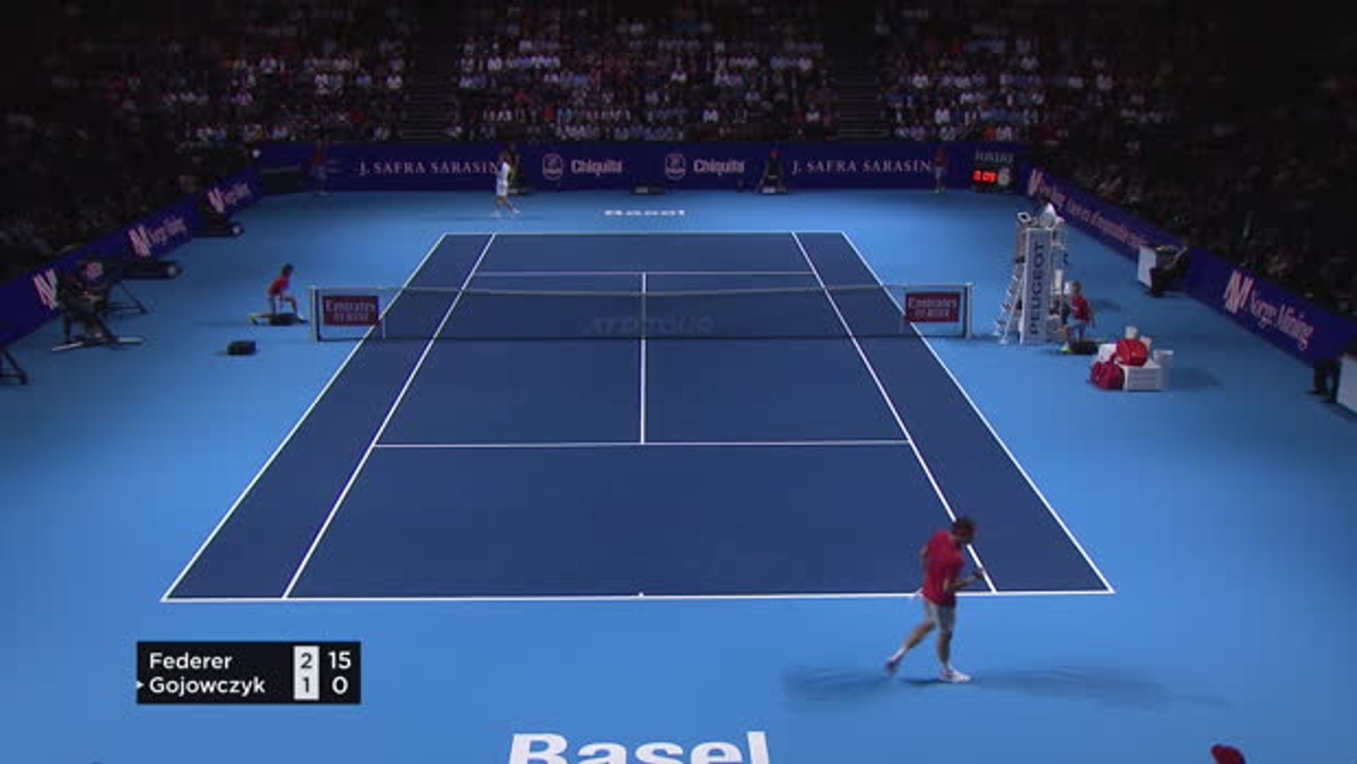 Federer storms past Gojowczyk in 1,500th ATP Tour match - video Dailymotion