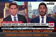 FETÖ'cü Enes Kanter'den CNN'de Başkan Erdoğan ve Türkiye hakkında skandal sözler