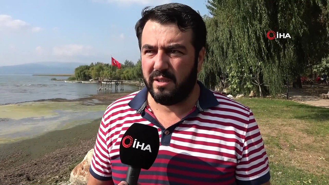 İznik Gölü 25 metre çekildi