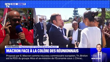 Macron face à la colère des Réunionnais - 24/10