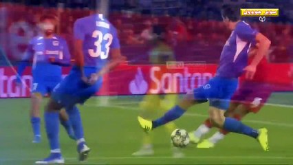 مبارة ليفربول وجينك النارية والتألق المدهش والهدف الرائع لمحمد صلاح وتعليق الشولي الجميل