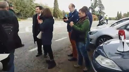 Suena el himno de la Legión frente al Valle de los Caídos