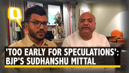 'Too Early For Speculation On Alliances': BJP Leader Sudhanshu Mittal