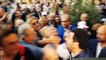 Regionali Umbria, Matteo Salvini accolto dalla gente a Trevi (Perugia)