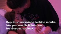 Nabilla Vergara  elle explique pourquoi son fils Milann sera peu présent sur ses réseaux sociaux