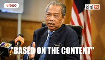 It wasn't due to sentiments, it was due to content, says Muhyiddin on comic ban