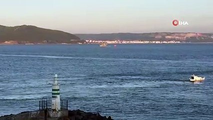 Merak edilen cisim gemilerin atışlarda kullandığı hedef tahtası çıktı