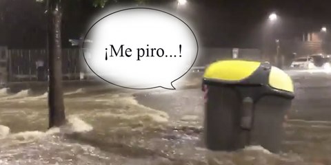 Hasta los contenedores huyen de Cataluña como demuestran estas imágenes…