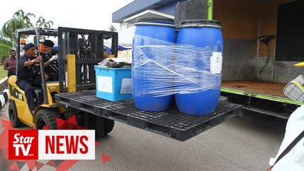 Penang police dispose RM9.53 million worth of drugs
