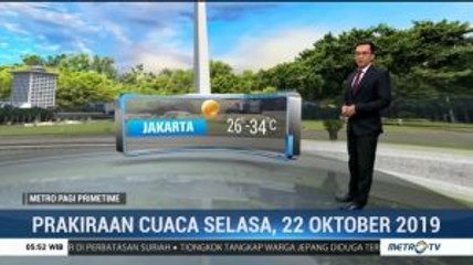 Prakiraan Cuaca, Selasa 22 Oktober 2019