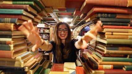 This bookstore has a very special collection of rare and expensive books