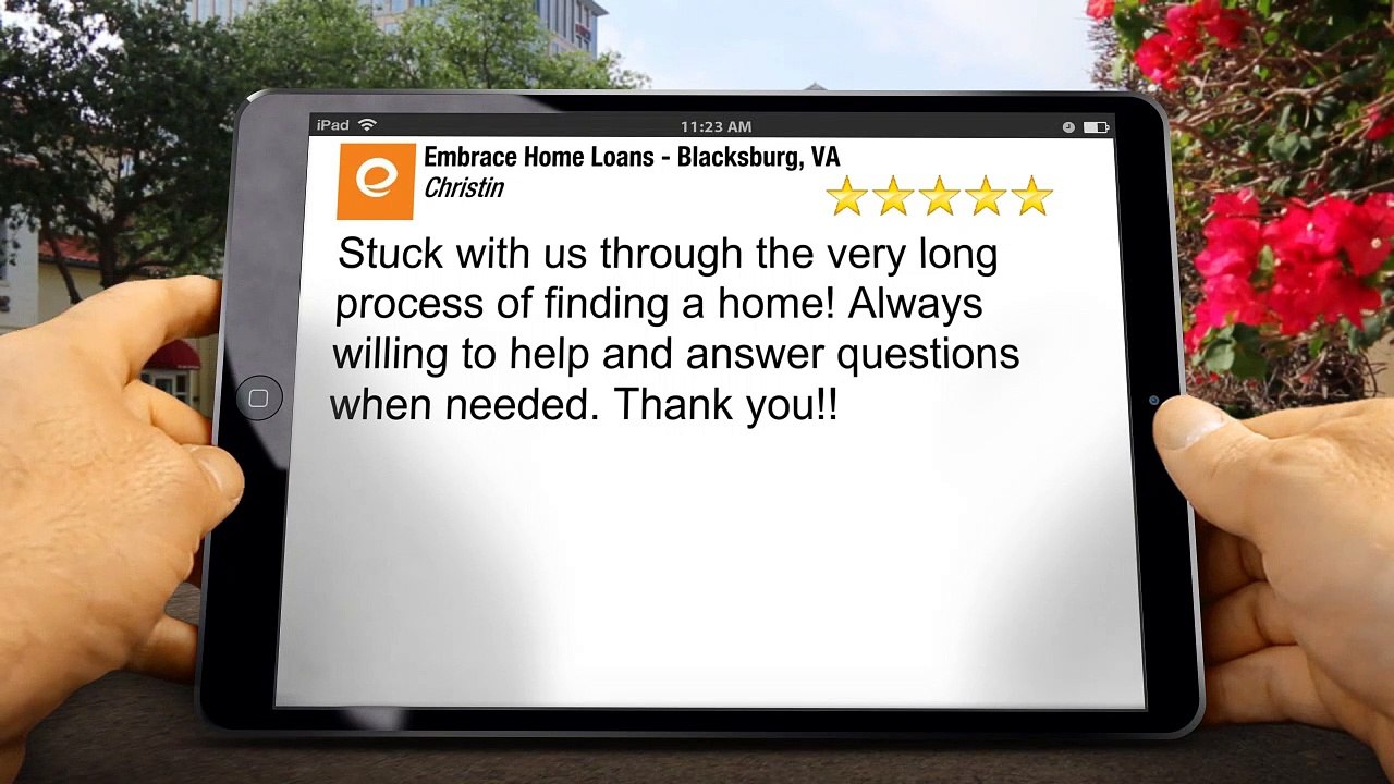 David Shelor Embrace Home Loans - Blacksburg, VA BlacksburgImpressiveFive Star Review by Ammo...