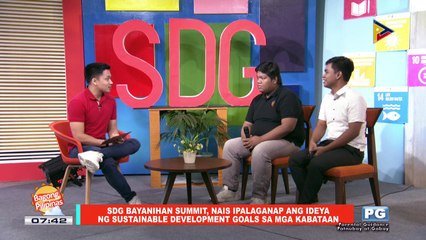 SDG Bayanihan Summit, nais ipalaganap ang ideya ng sustainable dev't goals sa mga kabataan
