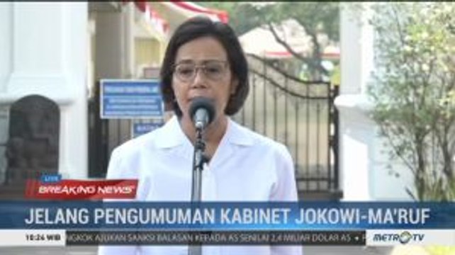Sri Mulyani Lanjut Sebagai Menteri Keuangan