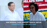 Izin Spesial dari Jokowi Hanya untuk Calon Menteri Prabowo Subianto dan Sri Mulyani