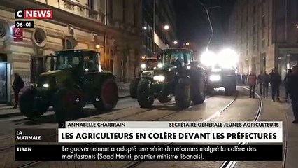 Nouvelle journée de colère des agriculteurs depuis ce matin qui menacent de "venir à Paris avec leurs tracteurs"