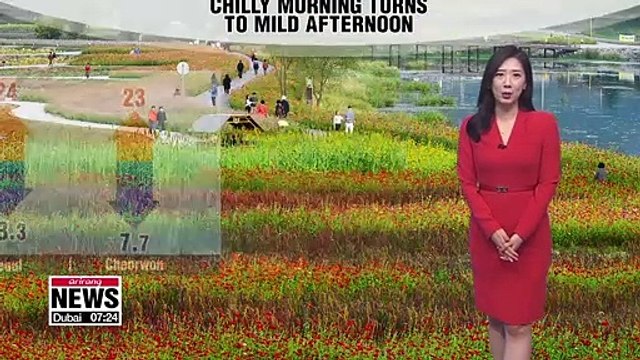 Chilly morning turns mild afternoon