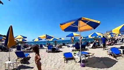 Boufos beach walk, Crete, Greece