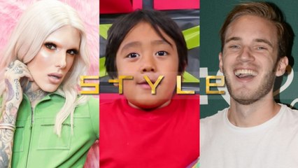 How much do the 10 top-paid YouTube stars make per minute?