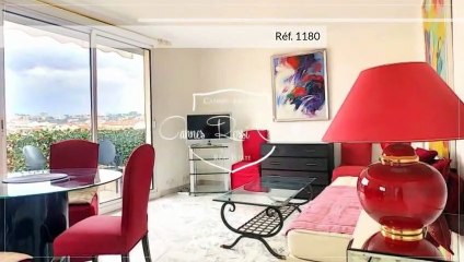 CANNES 3 PIÈCES CROISETTE BANANE ÉTAGE ÉLEVÉ