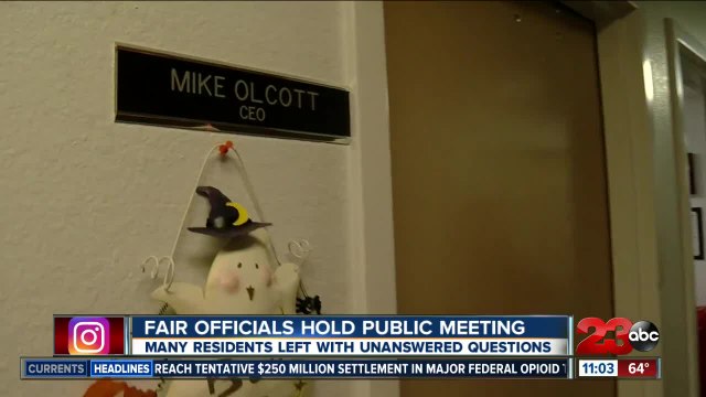 Kern County Fair holds first meeting since Kern County District Attorney's investigation and audit