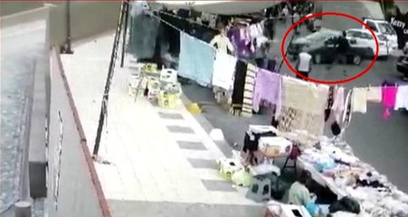 Fren yerine gaza basan sürücü, pazara yerini savaş alanına çevirdi: 8 yaralı