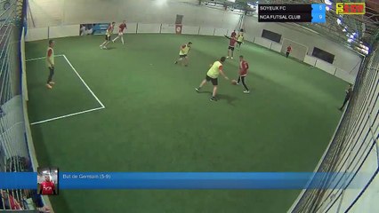 But de Germain (5-9) - SOYEUX FC Vs NCA FUTSAL CLUB - 21/10/19 21:00 - LIGUE 3 - Poitiers Game Parc