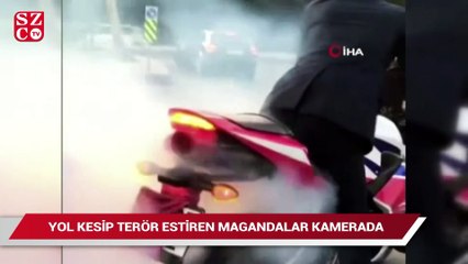 Download Video: İstanbul’da düğün konvoyunda yol kesip terör estiren magandalar kamerada