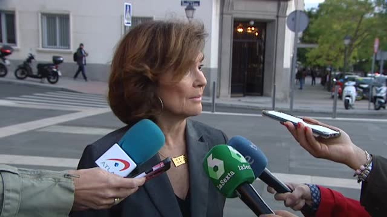 Calvo justifica que Sánchez no se ponga al teléfono para hablar con Torra