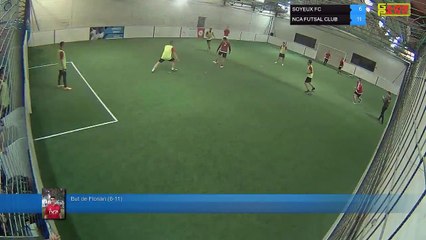 But de Florian (6-11) - SOYEUX FC Vs NCA FUTSAL CLUB - 21/10/19 21:00 - LIGUE 3 - Poitiers Game Parc