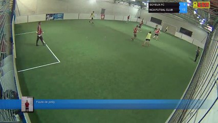 Faute de jordy - SOYEUX FC Vs NCA FUTSAL CLUB - 21/10/19 21:00 - LIGUE 3 - Poitiers Game Parc