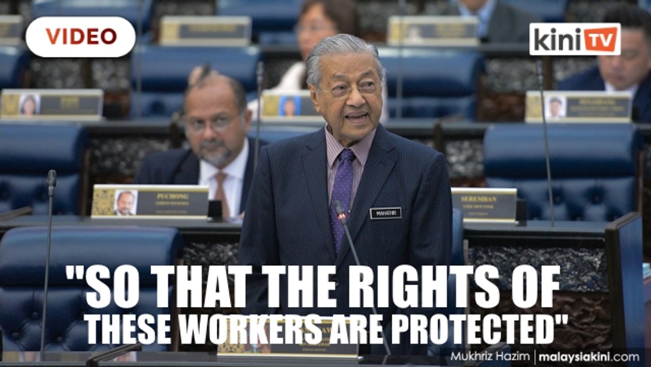 We want to have regulations for FoodPanda, Grab, says Dr M