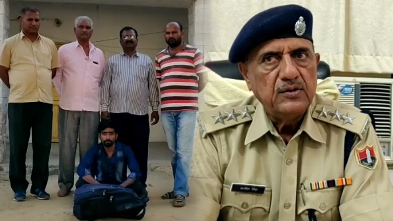 राजस्थान बॉर्डर से पकड़ा गया बांग्लादेशी अनवर हुसैन, अमेरिकन डॉलर बरामद