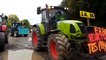 Mandres-sur-Vair : le convoi d'une vingtaine de tracteurs démarre  en direction d'Epinal