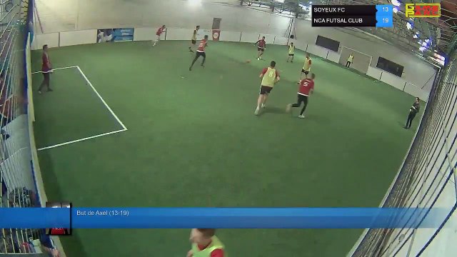 But de Axel (13-19) - SOYEUX FC Vs NCA FUTSAL CLUB - 21/10/19 21:00 - LIGUE 3 - Poitiers Game Parc