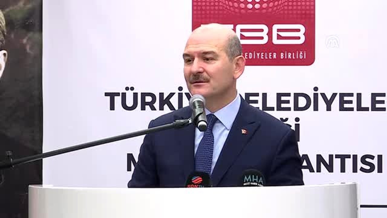 Soylu: "Türkiye'nin büyükşehir belediyesinde atmış olduğu adım tarihimizin en önemli reformlarından...