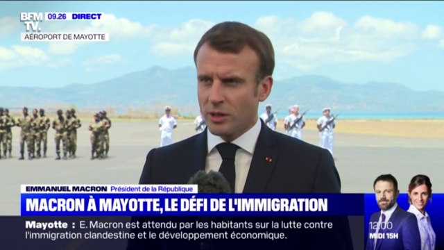Emmanuel Macron à Mayotte: Ce déplacement sera le moyen de déployer les engagements que nous avons pris