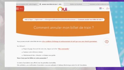 Remboursement des billets de train après le mouvement de grève : comment s'y prendre ?