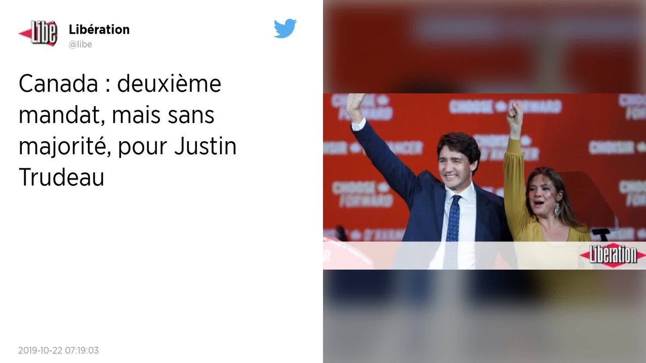 Canada. Justin Trudeau obtient un deuxième mandat mais sans majorité