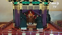 Japan emperor completes enthronement in ritual-bound ceremony