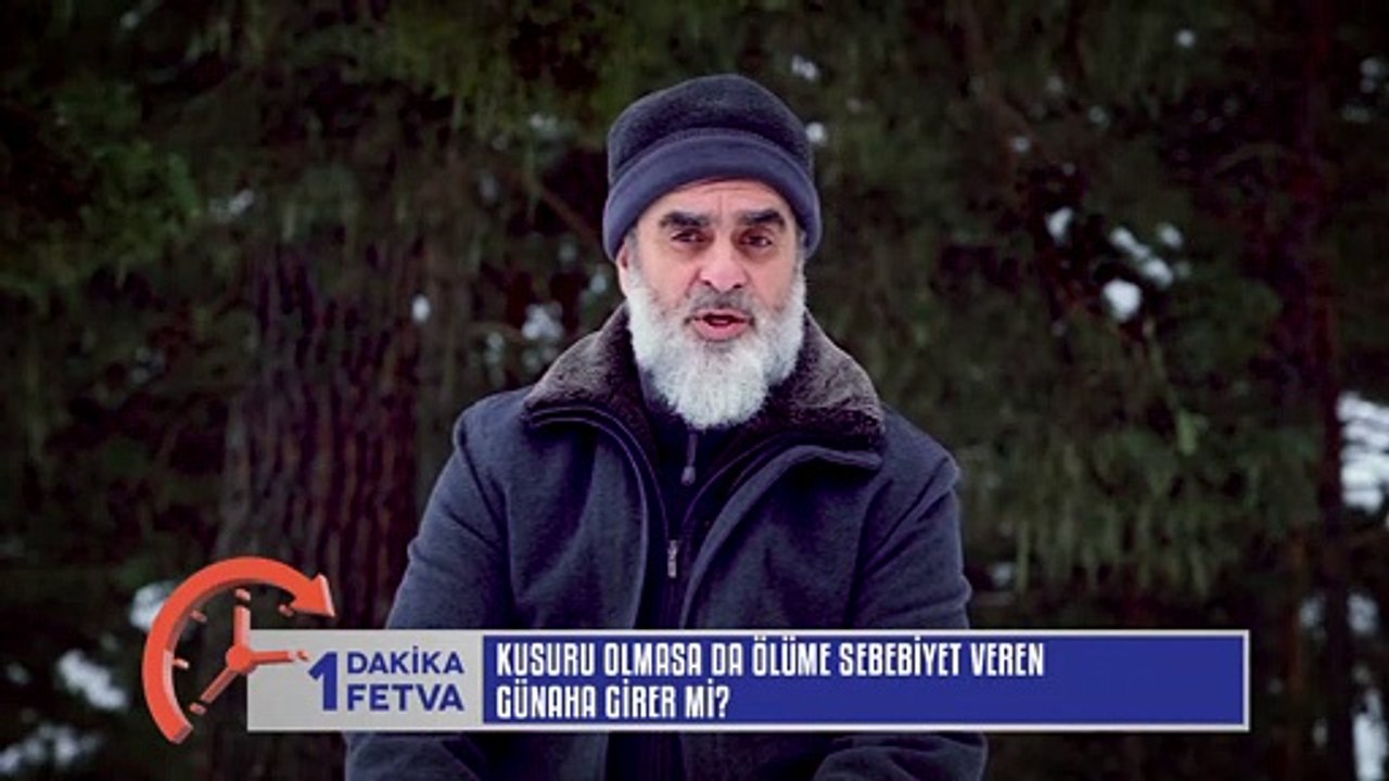 1074) Kusuru olmasa da ölüme sebebiyet veren günaha girer mi? / Birfetva - Nureddin YILDIZ