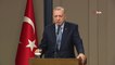 Cumhurbaşkanı Erdoğan: 'Şu anda çekilme devam ediyor. Şu an itibari ile 700-800 civarında bir çekilme söz konusu olduğu kalan 1200-1300 civarında bir gurubun olduğu onların da süratle çekileceği söyleniyor. Tabi biz bunların izini