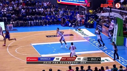 Ginebra vs Magnolia - 3rd Qtr October 21, 2019 - Elimination 2019 PBA Govs Cup