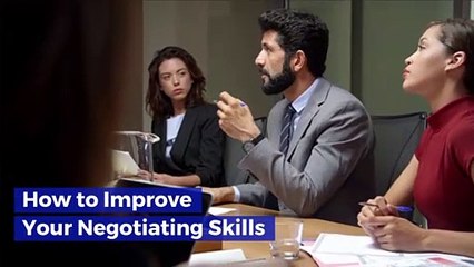 How to improve your negotiating skills