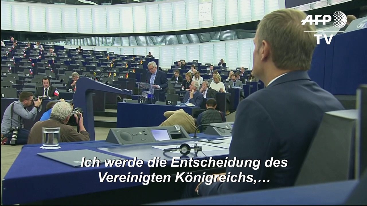 Juncker: Ich werde den Brexit immer bedauern
