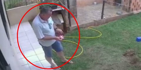 Este hombre quiere deshacerse de las cucarachas y provoca una explosión subterránea en su patio